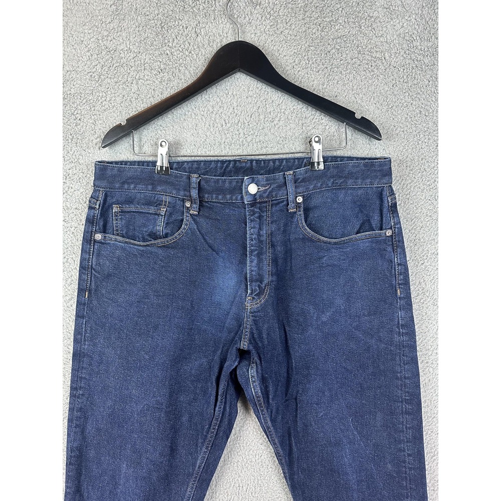 Bonobos Jeans Mens 35x32 Blue Athletic Fit Stretch Denim 5-Pocket Medium Wash